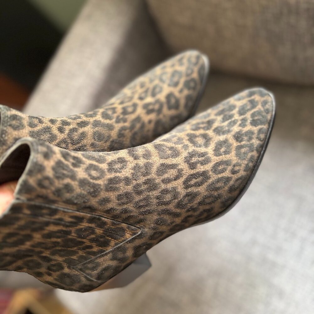 Rag & Bone "Rover" Boots Animal Print Size 38 - image 7